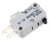804-6192 RS PRO Plunger Micro Switch, Solder Terminal, 16 A @ 250 V ac, SP-CO