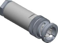 trx-1100v-conn 3-Slot Male HV Triaxial Cable Connector