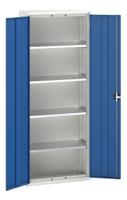 1692611911 Bott 2 Door, 0 Drawer Sheet Steel Floor Standing Cupboard, 800 x 350 x 2000mm