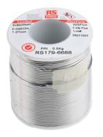 179-6688 RS PRO Wire, 1.27mm Lead solder, 183°C Melting Point