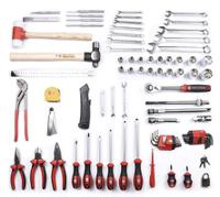 136-3412 RS PRO 82 Piece Mechanical Tool Kit with Box