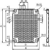 nsymr1410 Schneider Electric NSYM Series Grey Steel Enclosure Accessory, 1345 x 951 x 15mm