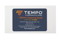 125-swab Tempo Fibre Optic Cleaning Swab for Fiber Optics Cleaning, 1.25 mm