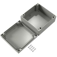 041414070 Rose Aluform Series Grey Die Cast Aluminium Enclosure, IP66, IK09, Grey Lid, 140 x 140 x 71mm