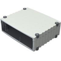 077002020 Rose Wavetronic Series Black, Grey Aluminium Desktop Enclosure, 268 x 324 x 101mm