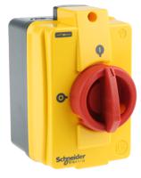 vcfn12ge 3 Pole Panel Mount Non Fused Isolator Switch, 10 A, 4 kW, IP55