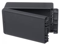96035234-b-221309-abs-7024 Bopla Bocube Series Graphite Grey ABS Enclosure, IP66, IP68, Graphite Grey Lid, 231 x 125 x 90mm