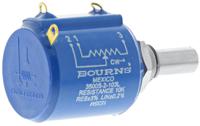 3500s-2-103l Bourns 3500 10kΩ Rotary Potentiometer 10-Turns 2-Gang Panel Mount, 3500S-2-103L