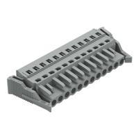 231-112037-000 WAGO 231 Series Connector, 12-Pole, Female, 12-Way, Snap-In, 16A