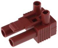 495-6187 RS PRO Non-Fused Terminal Block, 2-Way, 16A, 2.5 mm² Wire, Screw Down Termination
