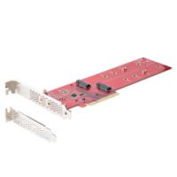dual-m2-pcie-card-b StarTech.com 2 port M2 M-key M2 PCIe SSD Adapter