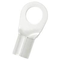270-7477 RS PRO Uninsulated Crimp Ring Terminal, 8.4mm Stud Size, 16mm² to 16mm² Wire Size, Silver