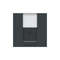 nu341754 Schneider Electric Anthracite, 1 Gang, New Unica