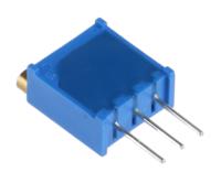 3296w-1-103lf 10kΩ, Through Hole Trimmer Potentiometer 0.5W Top Adjust Bourns, 3296