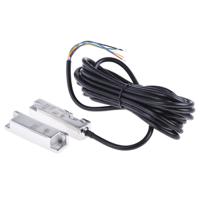 138022 IDEM CMR Series Magnetic Non-Contact Safety Switch, 250V ac, 316 Stainless Steel Housing, 2NC, 5m Cable