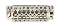 09200162813 HARTING Heavy Duty Power Connector Insert, 16A, Female, Han-A Series, 16 Contacts