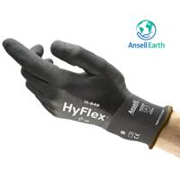 11849pro080 Ansell HyFlex 11-849 Black Foam Nitrile Insole, Nitrile Foam Coating