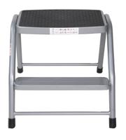 789-8481 RS PRO 2 Tread Steel Steps 0.375m Platform Height