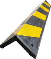 284-7151 RS PRO Black, Yellow Impact Protector 800mm x 95mm