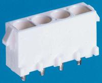 641963-1 TE Connectivity Universal MATE-N-LOK Series Straight Through Hole PCB Header, 2 Contact(s), 6.35 mm Pitch, 1 Row,