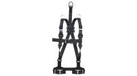 fa1011400a KRATOS SAFETY FA1011400A Back - Front Attachment Safety Harness, 140kg Max, S/M