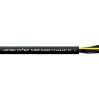 1120311 Lapp ÖLFLEX CLASSIC 110 Control Cable, 5 Cores, 1.5 mm² CSA 16 AWG, Unscreened, 50 m, Black Polyvinyl Chloride Sheath