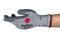 11425110 Ansell 11-425 Grey Polyamide Work Gloves, Size 11, Aqua Polymer Coating