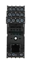 pt78742-1-1415526-1 TE Connectivity 4 Pin 240V ac DIN Rail Relay Socket, for use with PT5 Series
