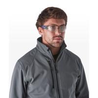 rly00377 Riley STREAM EVO Anti-Mist UV Safety Glasses, Clear Polycarbonate Lens, Vented