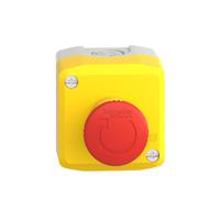 xalk178e Schneider Electric Harmony XALK Series Twist Release Emergency Stop Push Button, Surface Mount, 40mm Cutout, SPDT,