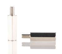 806-6682 RS PRO Standoff, M6 x M6 Thread, 40mm Body, Steel, Male/Female, 10mm Stud