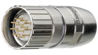 7844 Lumberg Automation Industrial Circular Connector, 12 Contacts, Cable, M23 Connector, Plug, Male, IP67, 784 Series
