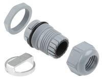 53112922 Lapp SKINTOP Series Grey Polyamide Cable Gland, M32 Thread, 11mm min., 20mm max., IP68