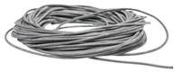 252-1688 RS PRO Silicone Rubber Black Cable Sleeve, 1.2mm Diameter, 15m Length