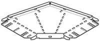 mrfb50pg Legrand Medium Duty 90° Flat Bend Pre-Galvanised Steel Cable Tray Accessory, 50 mm Width, 25mm Depth