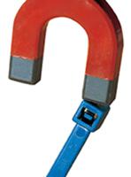 111-00829-mct30r-pa66mp-bu HellermannTyton Cable Tie, 150mm x 3.5 mm, Blue Polyamide 6.6 (PA66), Pk-100