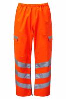 pr503r-3xl PULSAR PR503R Orange Hi Vis Trouser Waterproof 3XL Leg Length 31in