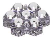 261 Polymer Optics  7-Way LED Lens, 12 ° Collimator Beam