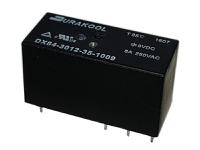 dx84-2012-35-1024 Durakool PCB Mount Power Relay, 24V dc Coil, 100mA Switching Current, DPDT-2C/0