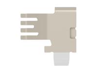 2388378-5 TE Connectivity 2388378 Series Receptacle PCB Connector Contact, Solder, Through Hole Termination