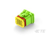 1-2350890-3 TE Connectivity, NTSEAL Automotive Connector Socket Cable Mount 20 Way, Solder Termination