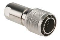 hr10a-13p-20p73 Hirose Circular Connector, 20 Contacts, Cable, Miniature Connector, Plug, Male, HR10 Series