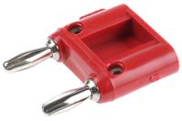 mdp-s-2 Fluke Red Male Banana Plug, Screw Termination, 15A, 5000V, Nickel Plating