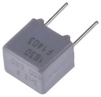 kp1830233631 Vishay KP 1830 Polypropylene Film Capacitor, 40 V ac, 630 V dc, ±1%, 3.3nF, Through Hole