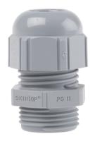 53015020 Lapp SKINTOP Series Grey Polyamide Cable Gland, PG11 Thread, 4mm min., 10mm max., IP68