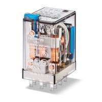 553380240000 Finder Plug In Relay, 24V ac Coil, 10A Switching Current, 3PDT, 3PDT