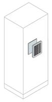 en0250k ABB Grey PC Grille, 250 x 250mm