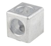 767-5718 RS PRO Cube Connector, Connecting Component, Strut Profile 40 mm, Groove Size 8mm
