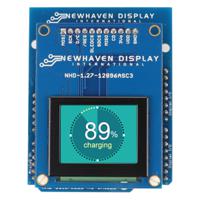nhd-127-au-shield NEWHAVEN DISPLAY INTERNATIONAL, Graphic Color OLED Display Module + Arduino UNO Shield