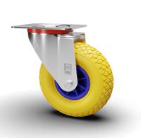 631-180 RS PRO Swivel Castor Wheel, 70kg Capacity, 260mm Wheel